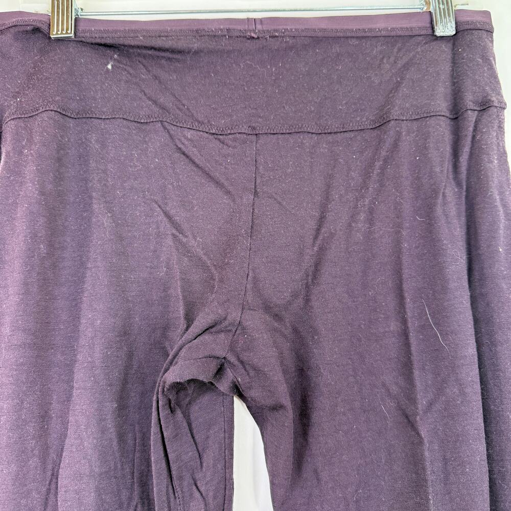Icebreaker Women's Purple Nature 200 Merino Wool Layer Leggings Size Large - Picture 4 of 7